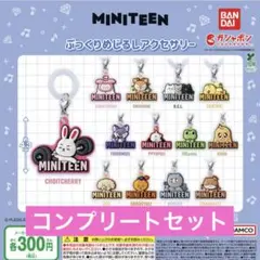 MINITEEN ぷっくりめじるしアクセサリー ガチャ コンプ