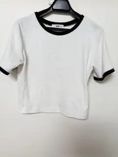 WEGO リンガーTシャツ ホワイト Mサイズのサムネイル