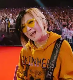 GLAY HISASHI着用風 シビル・ウォー風 カラー イエロー サングラス