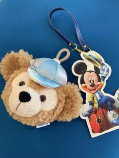 バケパグッズ ダッフィーショルダー ミッキーパスケース