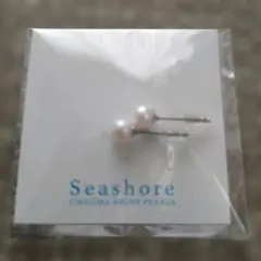 新品 未使用 未開封 Seashore 宇和島 あこや真珠 ピアス ★匿名配送