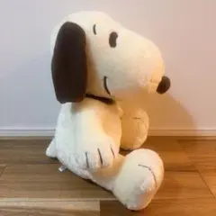 상태좋음 グランデ ぬいぐるみ ブラウンおすわりVer.スヌーピー PEANUTS