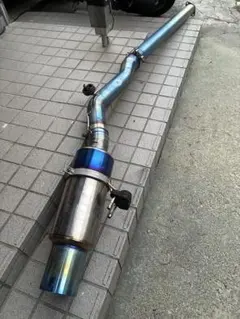 AXVH70カムリ！オリジナルストレートマフラー！リアピース砲弾 - メルカリ