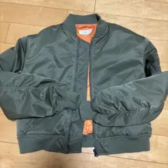 AZUL MA-1ジャケット オリーブグリーン