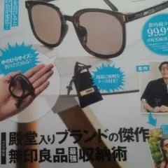 モノマックス9月増刊号付録 調光サングラス GRIPSWANYグリップスワニー