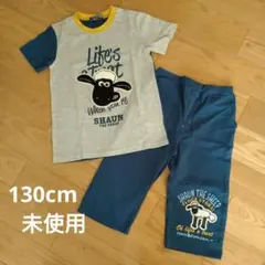ひつじのショーン Tシャツとパンツセット 130cm　未使用のサムネイル