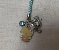 レア⭐︎ハローキティ　キティちゃん　鳥　ストーン　キーホルダー　ストラップ