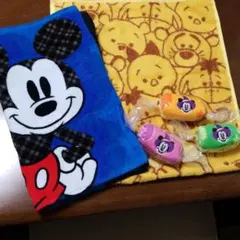 ディズニー　フェイスタオル&ミニタオルセット