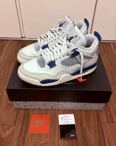 2026年最新】air jordan 4 military blueの人気アイテム - メルカリ