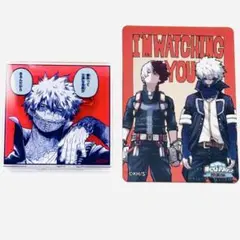 【僕のヒーローアカデミア】原画展 名言アクリルバッジ マグネットステッカー