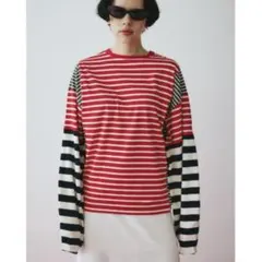 HeRiN.CYE パッチワークカットトップス FREEサイズのサムネイル