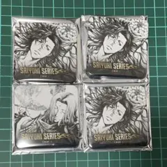 最遊記　タワレコ　限定　スクエア　鉛筆画　缶バッジ　観世音菩薩　光明　4点セット