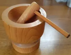 臼と杵　置物　ミニチュア　縁起物のサムネイル