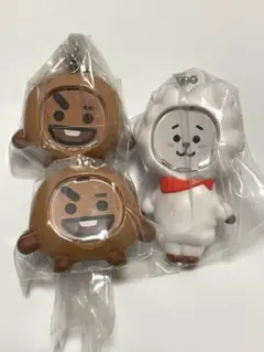 BT21 フォトフレームマスコット ３体