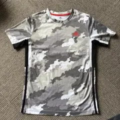 adidas アディダス AEROREADY カモフラ 吸汗速乾Tシャツ 160