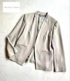 Theory luxe ノーカラージャケット LIFT DONNA.AL 42