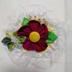 つまみ細工 コサージュ ブローチ