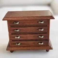 ドールハウス　木製 ミニチュア家具　　アンティーク雑貨