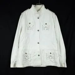 1990s イタリア製　ビンテージ　パラシュートジャケット　ブルゾン　パンク