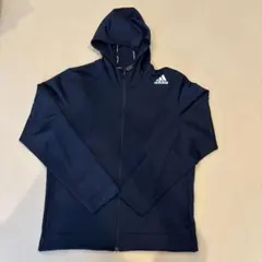 used adidas アディダス ジップアップパーカー ネイビー メンズ XL