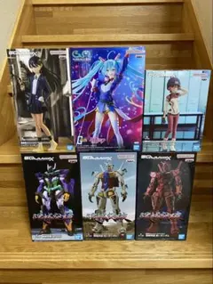 ユズリハ　ニャアン　ガンダム　ジークアクス　初音ミク　フィギュア