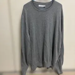 Calvin Klein クルーネックニット グレー XLのサムネイル