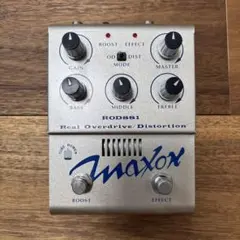 Maxon ROD881 オーバードライブ ディストーション　真空管搭載 MAXON マクソン ROD881 Real Overdrive/Distortion チューブ