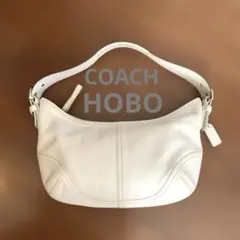 【良品】coach hobo one shoulder bag