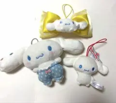 シナモロール マスコット 3個セット