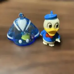 ドナルド ソフビ　フィギュア　　昭和レトロ