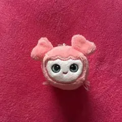 モブリー モモ twice くっつきチャーム ぬいぐるみキーホルダー - メルカリ