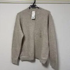 UNIQLO スフレヤーンクルーネックセーター M