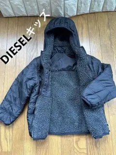 DIESEL ディーゼルブラック ジャケット フード付きサイズ4T100-110