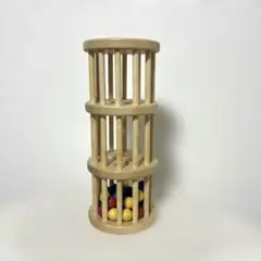 ドイツ　nic ニック社　ドラム玉落とし　知育玩具　追視　木製