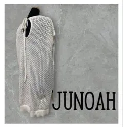 新品 JUNOAH 透かし柄 バックリボンベストのサムネイル