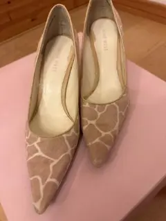 NINE WEST ナインウエスト ポインテッドトゥ パンプス アニマル柄