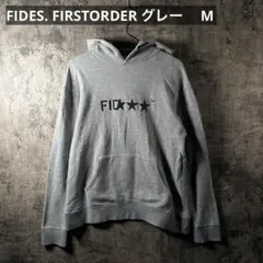 FIDES. FIRSTORDER グレー パーカー　M コラボ
