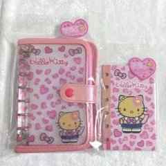 【サンリオ】キティちゃん シールバインダー シール帳 日焼けキティ リフィル付