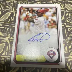 MLB ライアン・ハワード Ryan Howard 直筆サインカード