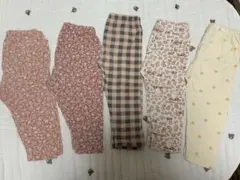 ユニクロ　ベビーレギンス　80 5点セット
