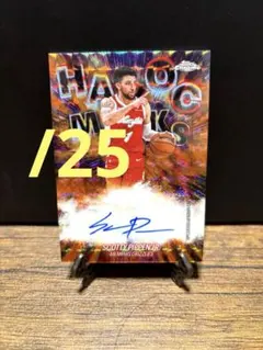 Scotty Pippen Jr. 25 On-card Auto
