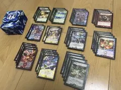 デュエマクラシック08対応　カイザーフェニックス デッキ　新品スリーブ付き デュエマクラシック08 カイザーフェニックスデッキ 40枚 - メルカリ