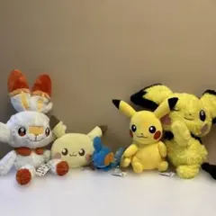 ポケモン ぬいぐるみ 【マイナン、ニャース、フシギダネ】3体セット