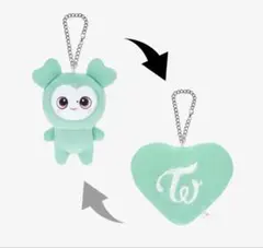 twice ミブリー リバーシブルバッグチャーム