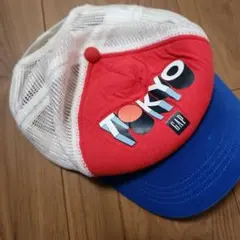 GAP TOKYOロゴ メッシュキャップ 赤青のサムネイル