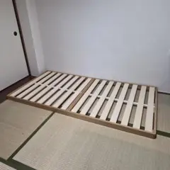 【アクア様専用ページ】【直接引取】木製シングルサイズすのこベッド