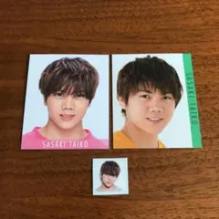 佐々木大光 Myojo データカード duet シール