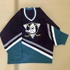 マイティダックス NHL スターター レプリカユニフォーム ホッケーシャツ L マイティダックス NHL スターター レプリカユニフォーム ホッケー