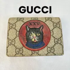 GUCCI 二つ折り財布 キャット 刺繍 LIMITED EDITION ボスコ GUCCI 二つ折り財布 キャット 刺繍 LIMITED EDITION ボスコ - メルカリ