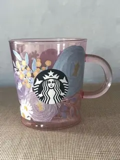 Starbucks ／ 耐熱花柄マグカップ　355ml